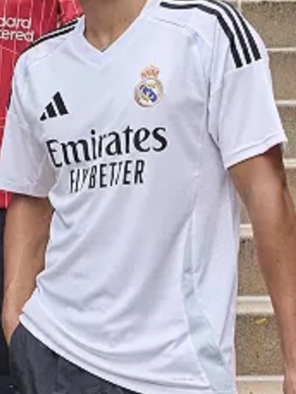 Soccer jersey Adidas Kylian Mbappé Real Madrid 2024/25 Home Jersey Size XXL New